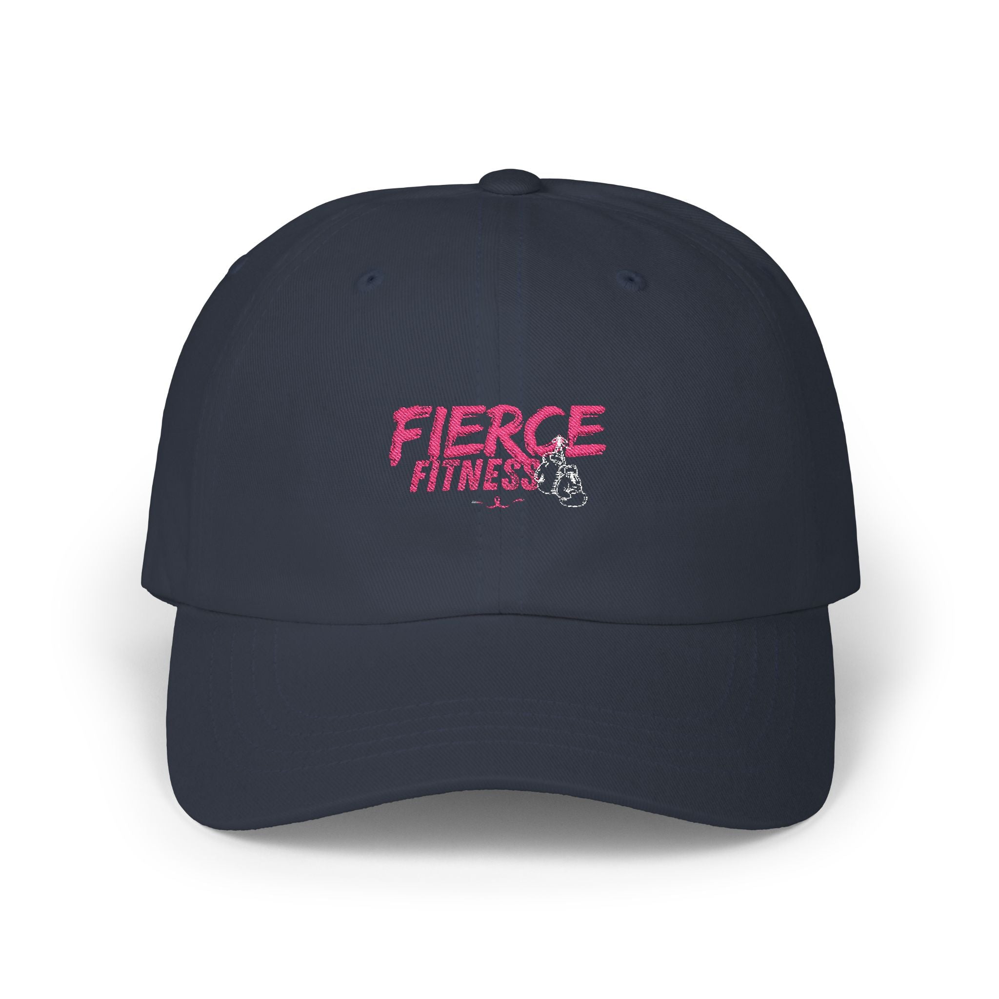 Fierce Fitness Embroidererd Dad Cap - Casual Hat for Gym Lovers, Workout Accessories, Fitness Apparel, Stylish Cap