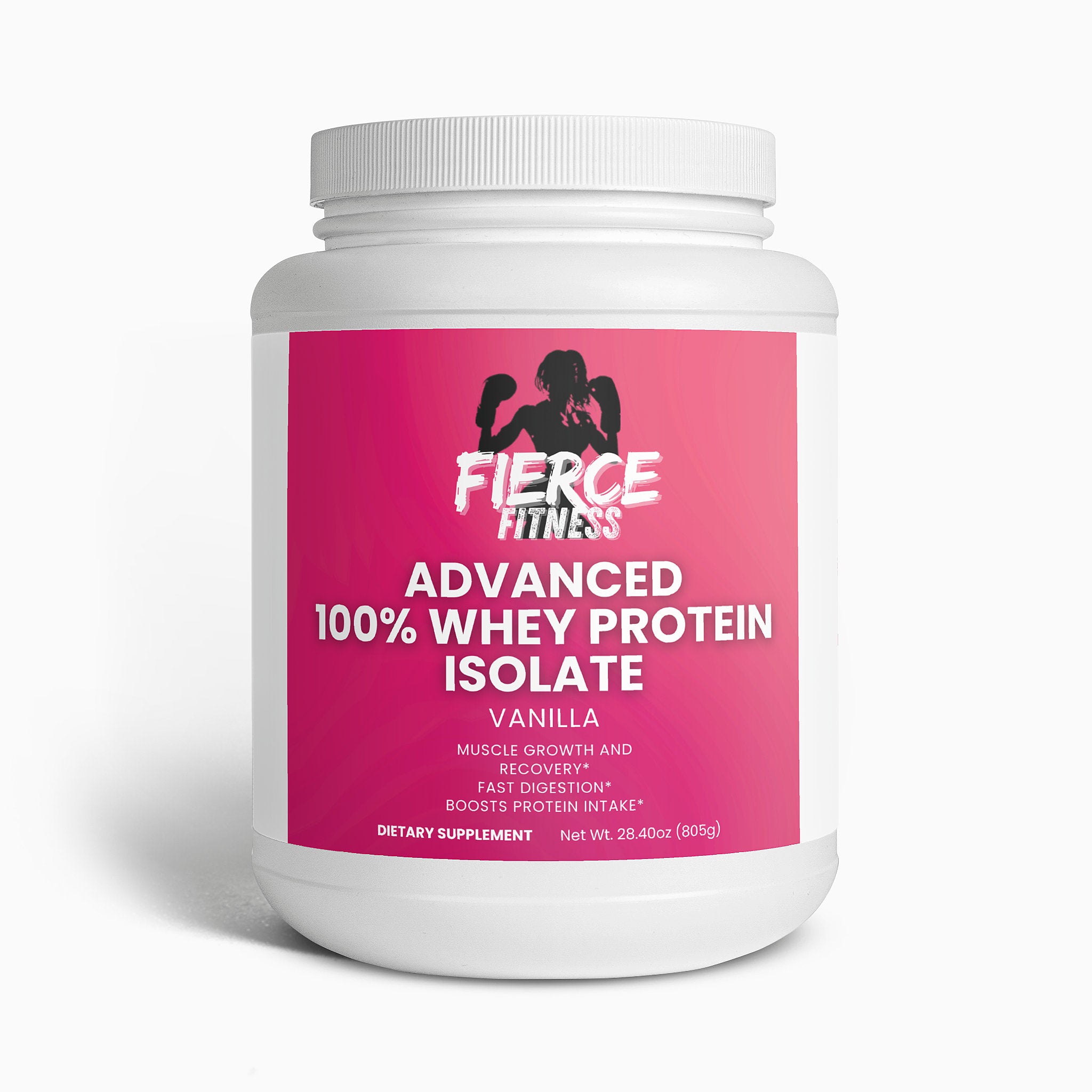 Advanced 100% Whey Protein Isolate Available in Chocolate & Vanilla