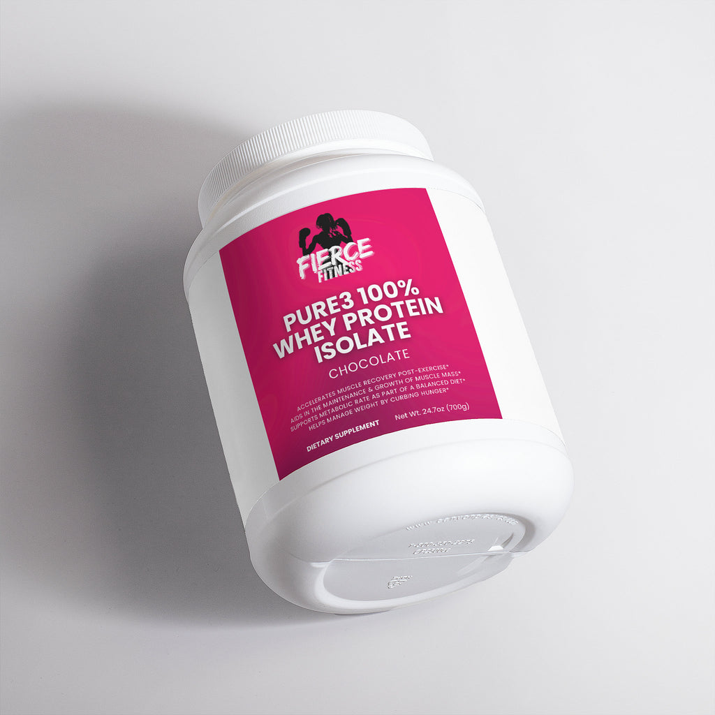 Pure3 100% Whey Protein Isolate Available In Chocolate & Vanilla