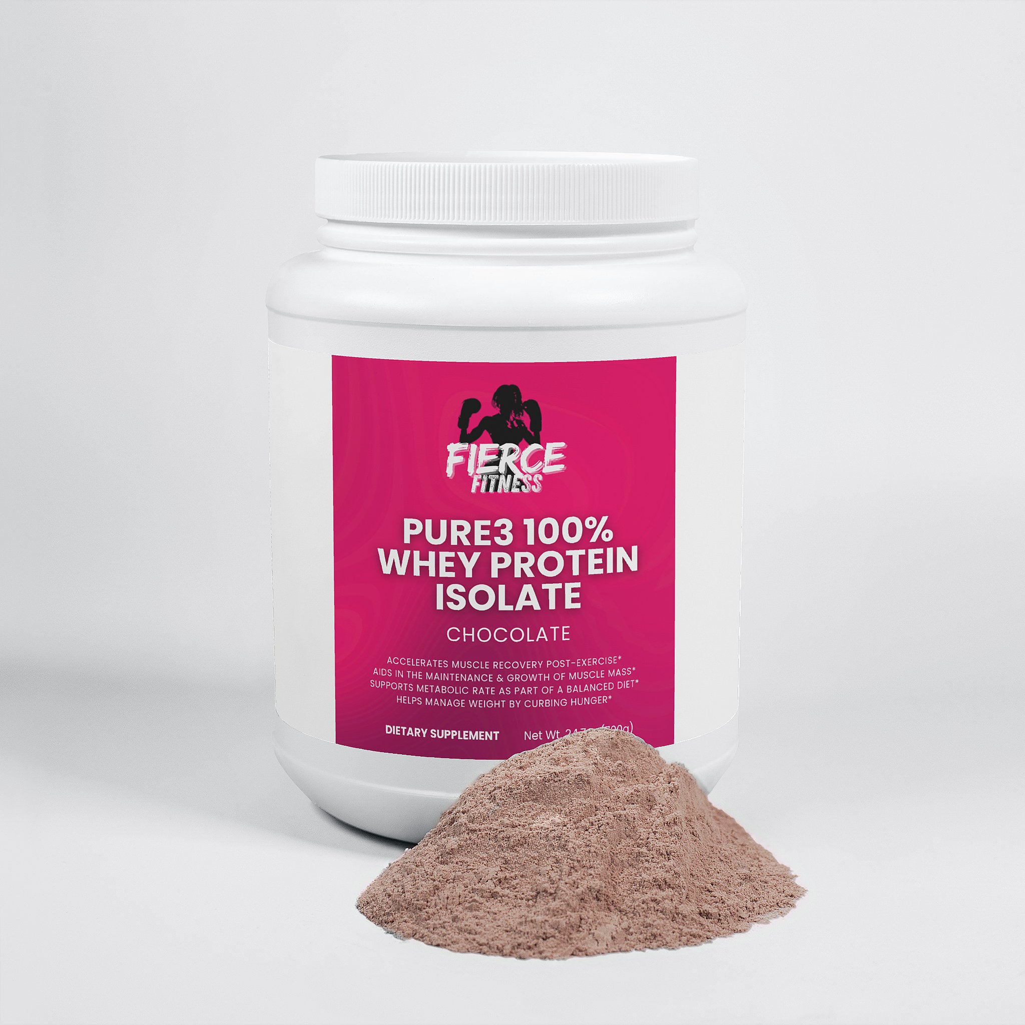 Pure3 100% Whey Protein Isolate Available In Chocolate & Vanilla