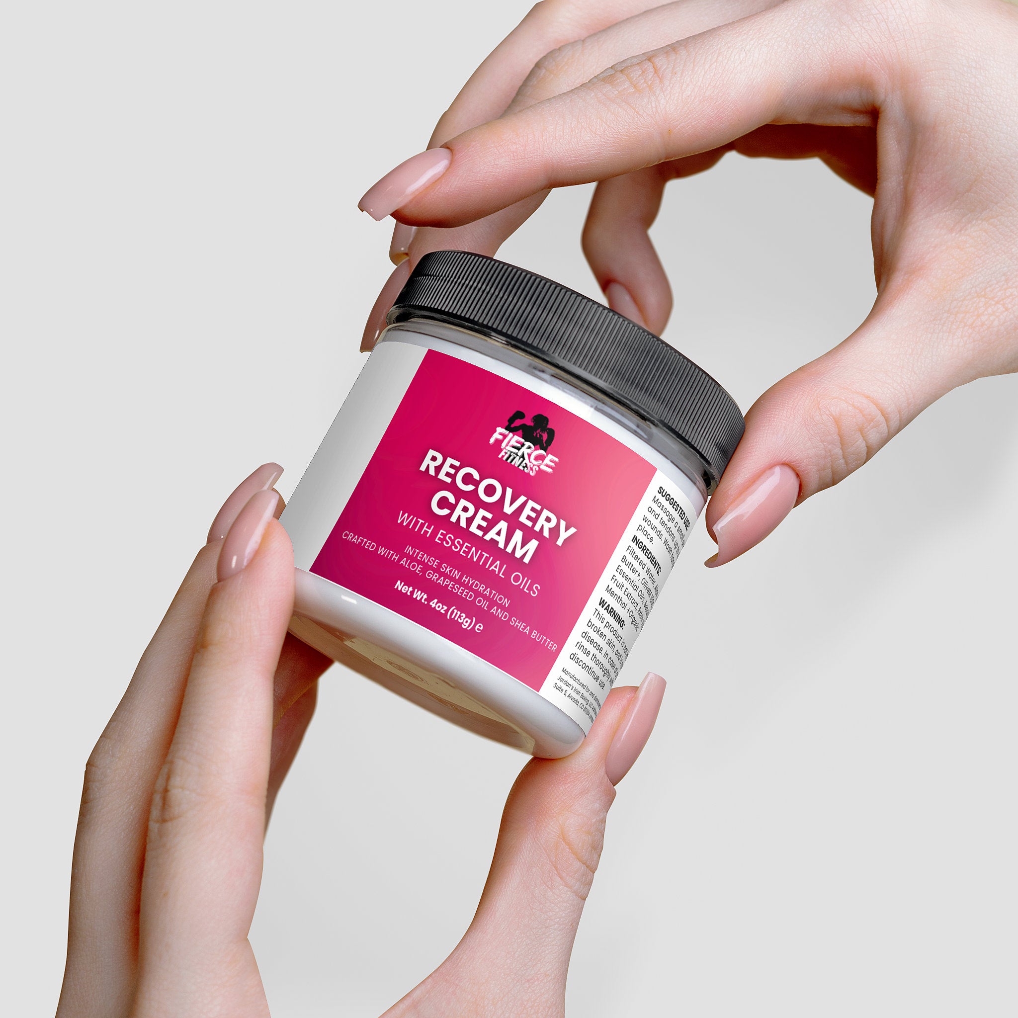Premium Recovery Body Cream - 100% Natural, Fragrance Free
