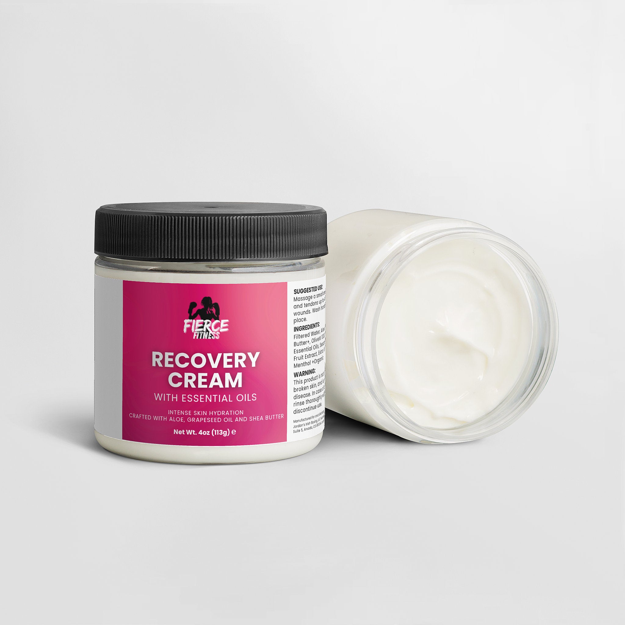 Premium Recovery Body Cream - 100% Natural, Fragrance Free
