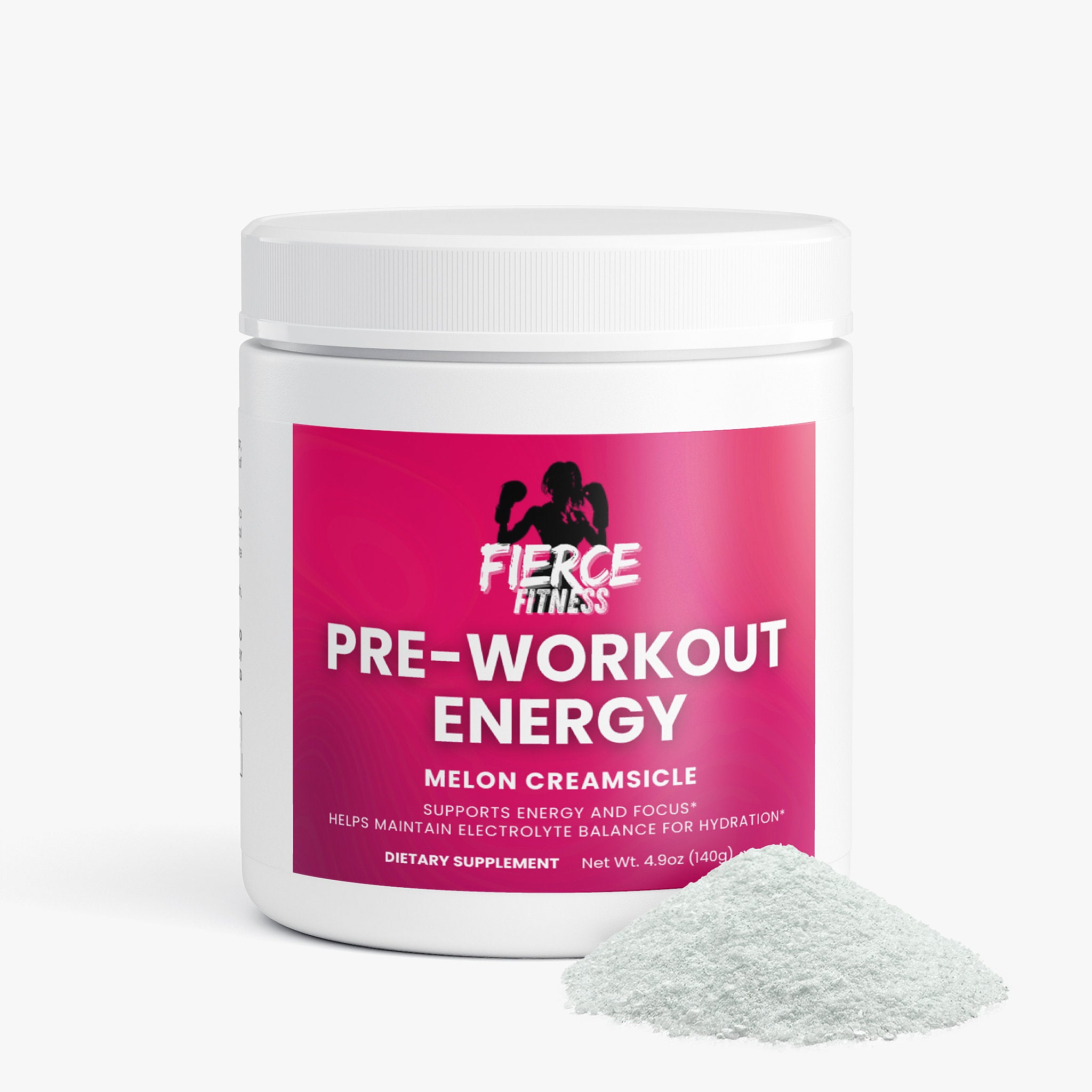 Pre-Workout Energy Powder (Melon Creamsicle) - Available in 7 Flavors