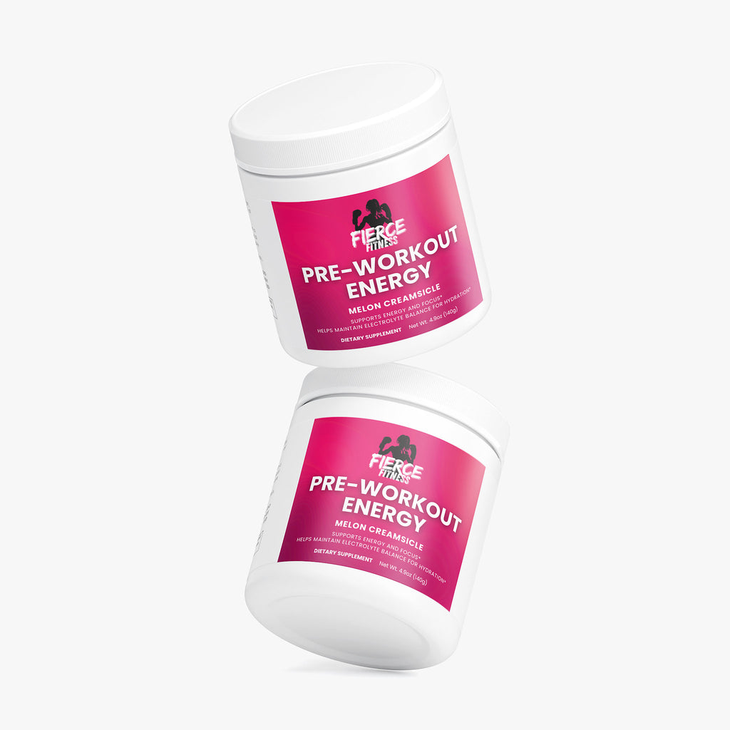Pre-Workout Energy Powder (Melon Creamsicle) - Available in 7 Flavors