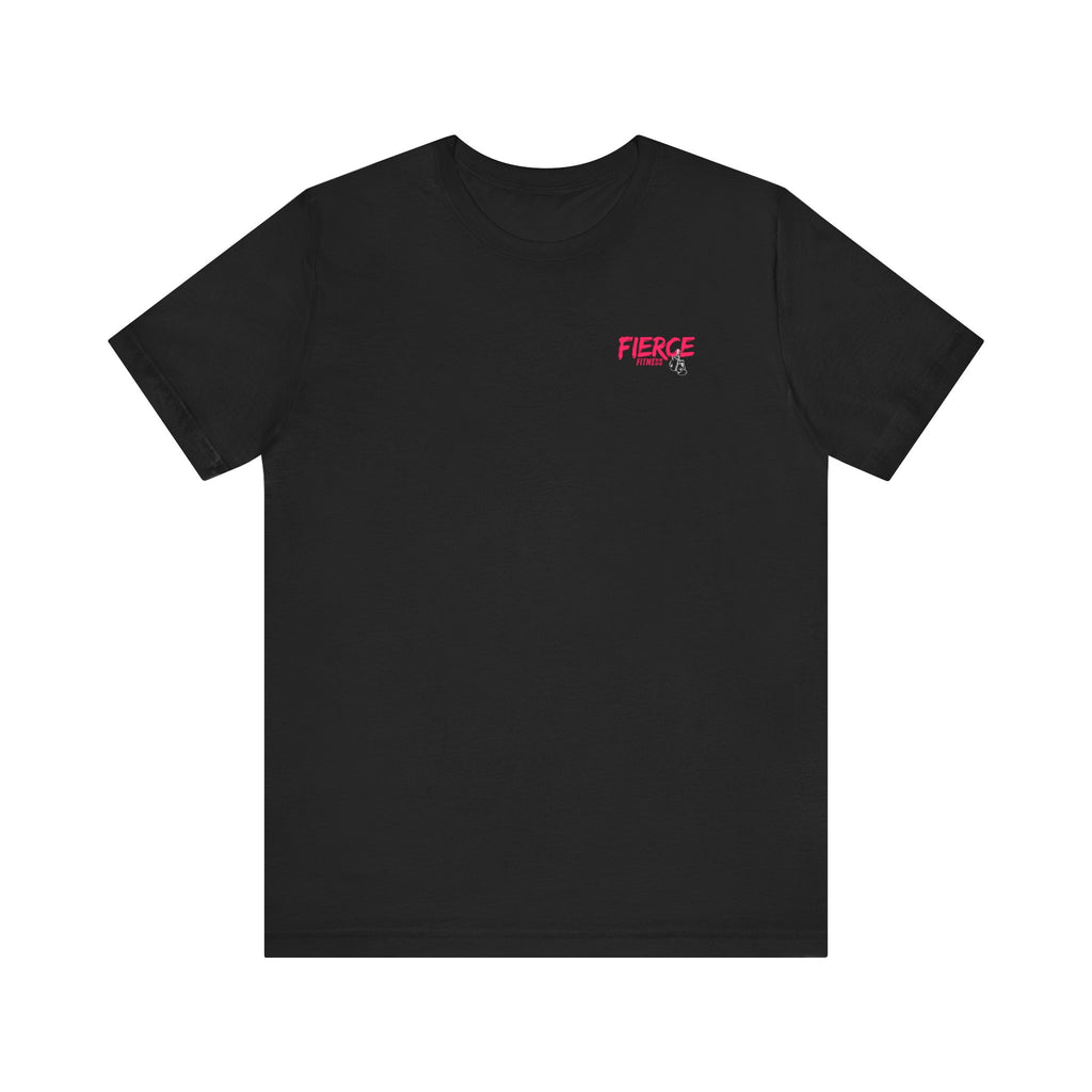 Fierce Fitness Breast Cancer Awareness Bella+Canvas Tee - Unisex Jersey Short Sleeve T-Shirt for Gym Lovers, Boxing, Workout Wear, Fitness Gifts, Athleisure Top, Bold Fitness Apparel